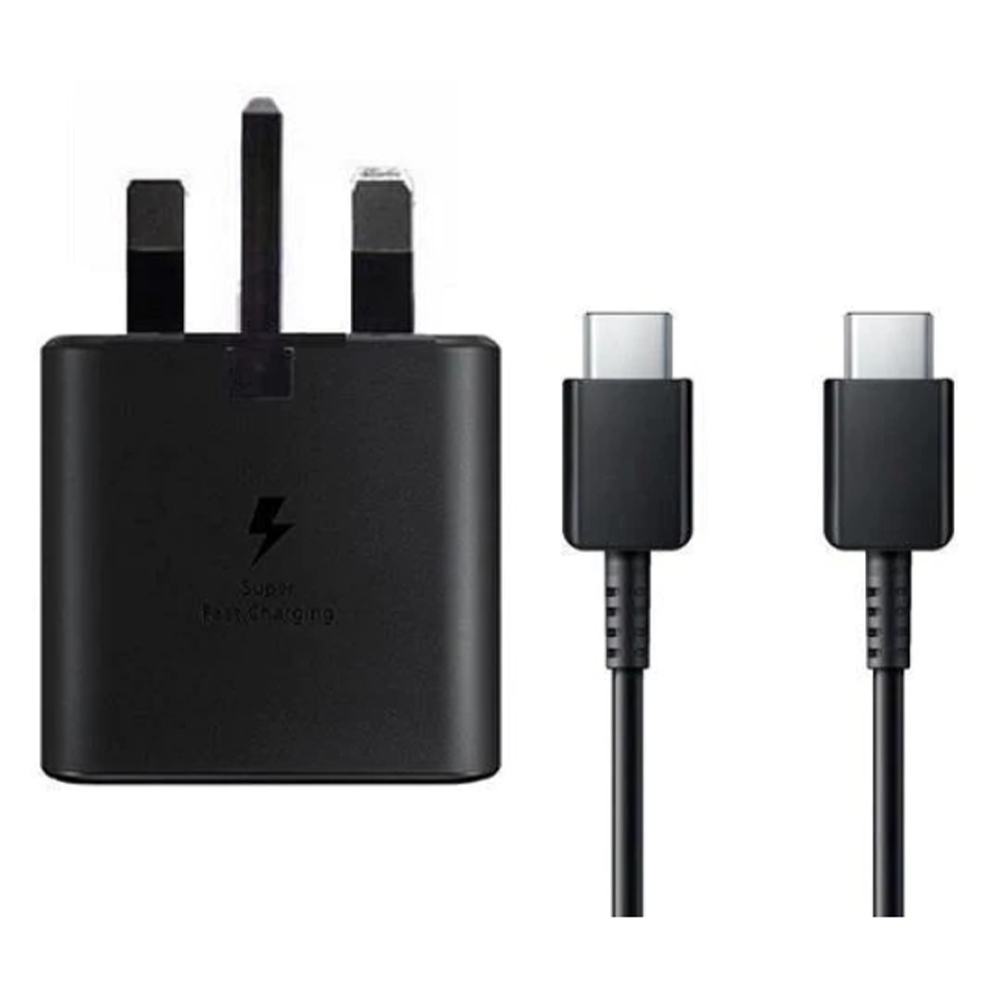 Samsung 25W Fast Charging PD Adapter With Type-C to Type-C Cable