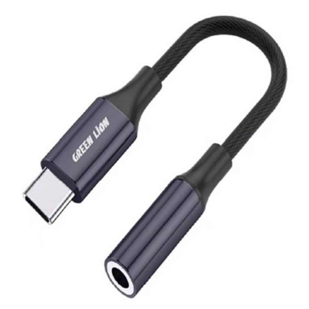 Green Lion Type-C to 3.5mm Audio Cable Adapter