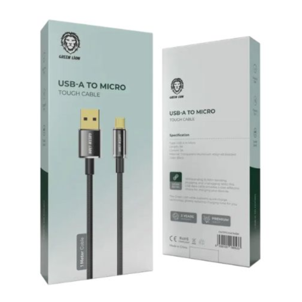 Green Lion USB-A To Micro Tough Cable