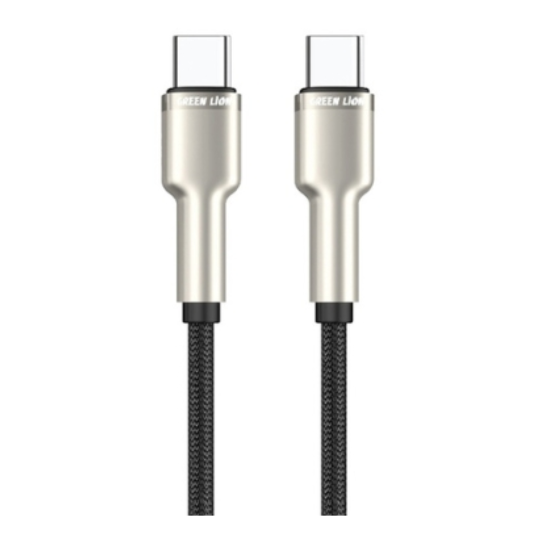 Green Lion USB-C to USB-C Braided Cable