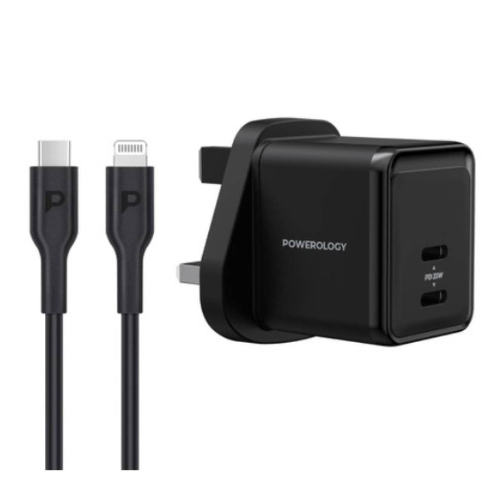 Powerology Super Compact Gan Charger 35W